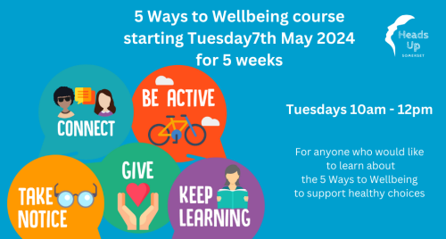Five ways to Wellbeing - Heads up 