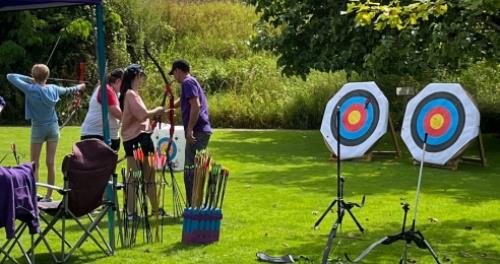 Archery Tournament at The Bishop’s Palace