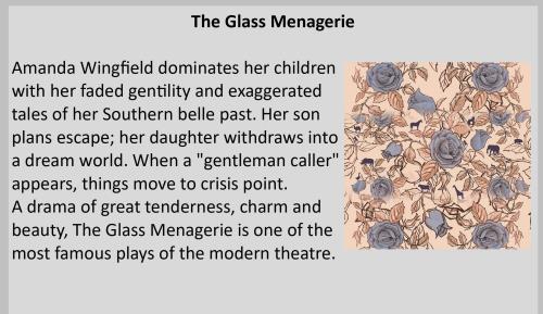 Glass Menagerie - Little Theatre Production