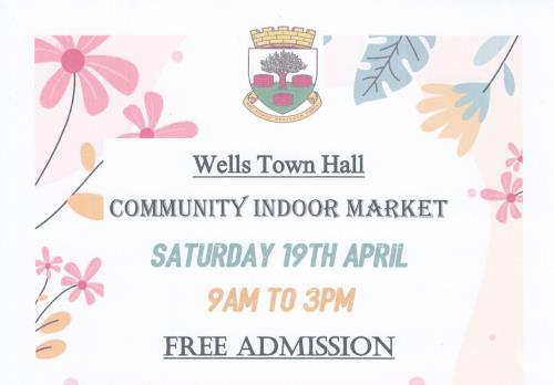 Indoor Community Market - Wells Town Hall