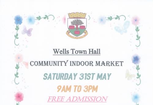Indoor Community Market - Wells Town Hall