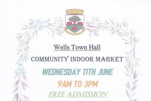 Indoor Community Market - Wells Town Hall