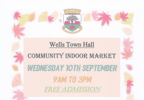 Indoor Community Market - Wells Town Hall