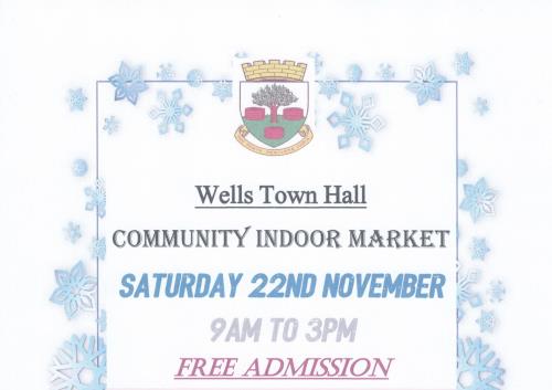 Indoor Community Market - Wells Town Hall