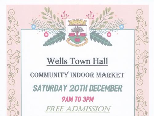 Indoor Community Market - Wells Town Hall