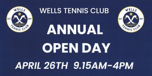 Wells Tennis Club Annual Open Day