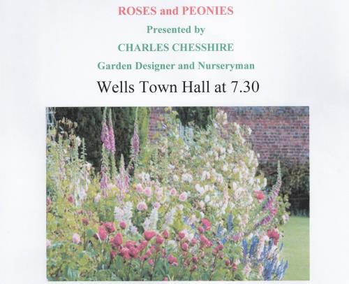 Wells & District Gardening Club - ROSES & PEONIES