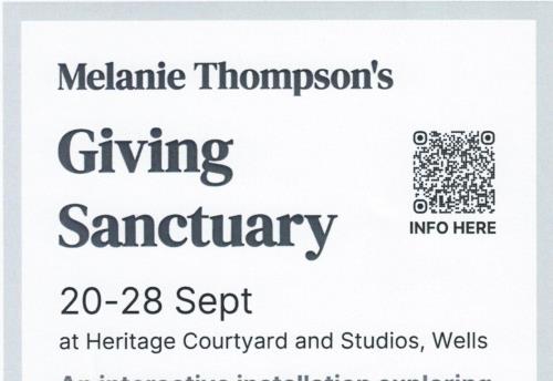 Melanie Thompsons - GIVING SANCTUARY