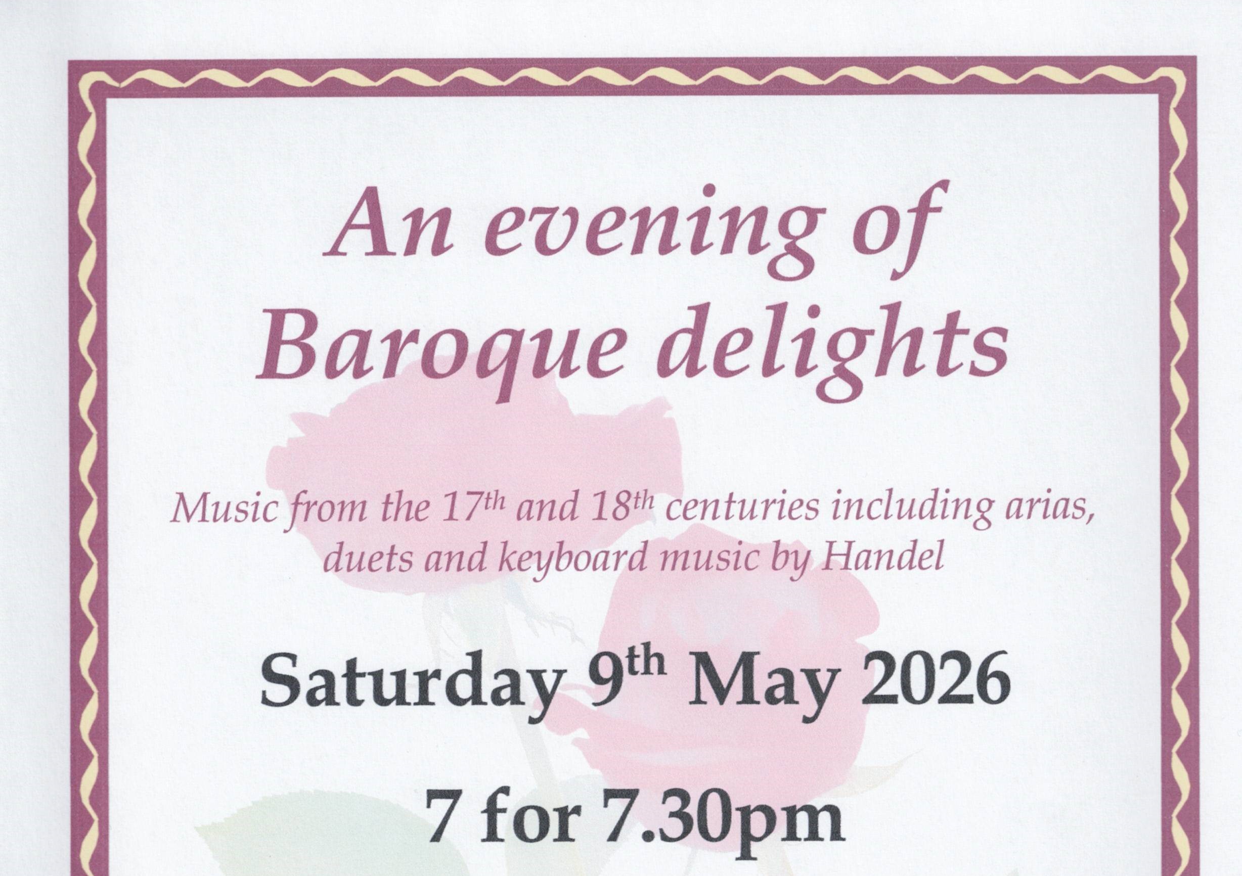 An evening of Baroque delights