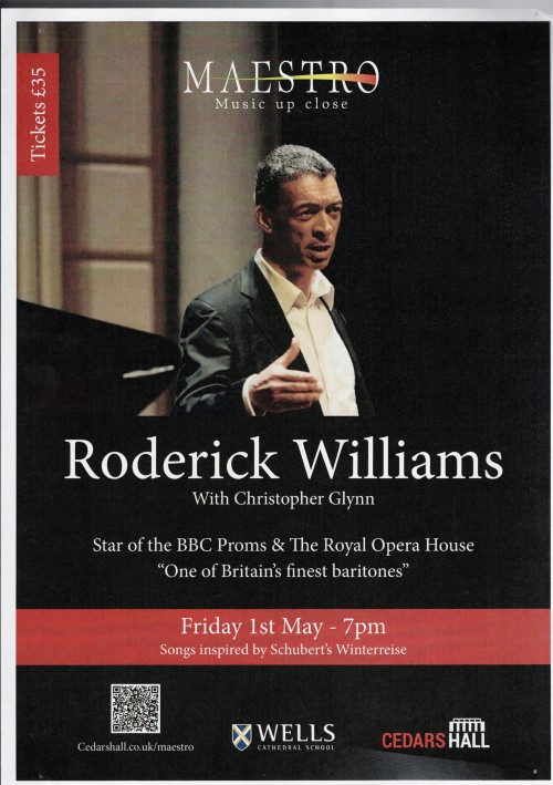 Roderick Williams - with Christopher Glynn