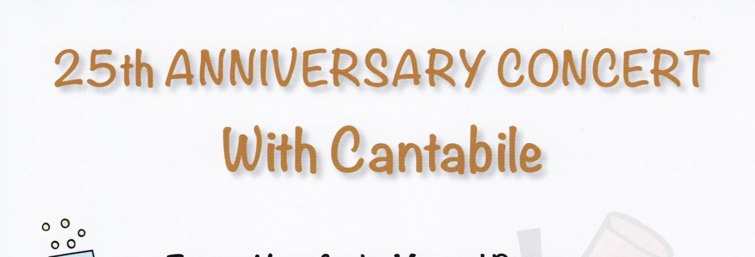 25th Anniversary Concert - With Cantabile