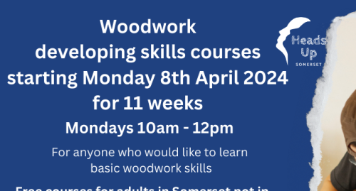 Spring Woodworking Course - Heads Up
