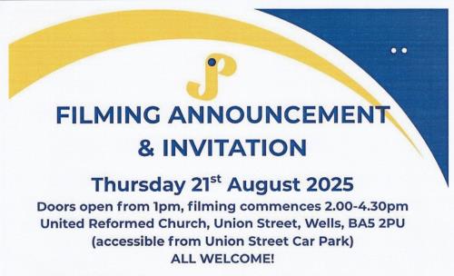 Filming Announcement and Invitiation