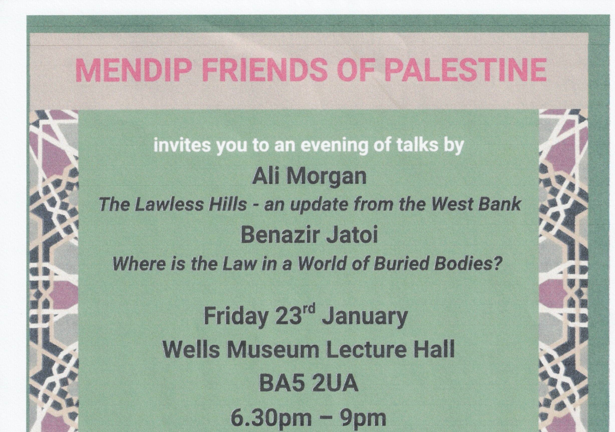 Mendip Friends of Palestine