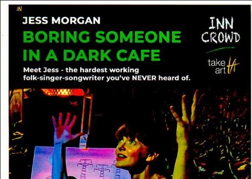 Boring someone in a dark cafe - Jess Morgan 